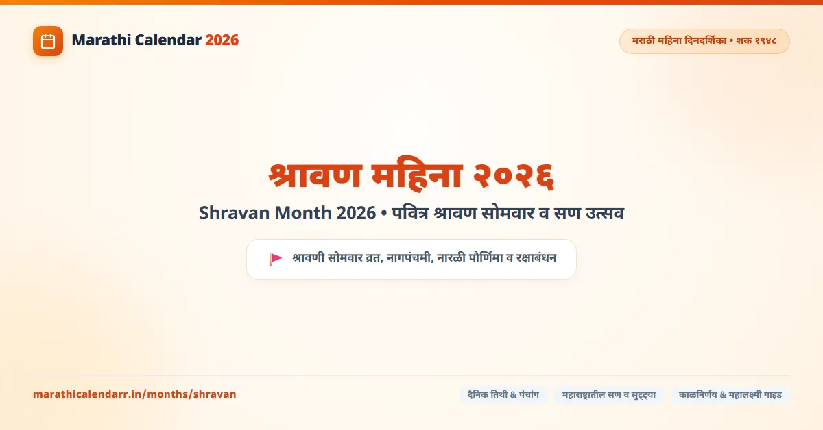 Shravan Month 2026